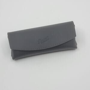 Persol semisoft faux black sunglasses eyeglasses case. Case only